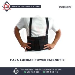 Faja Lumbar Power Magnetic