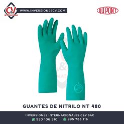 Guantes De Nitrilo Du Pont Nt 480
