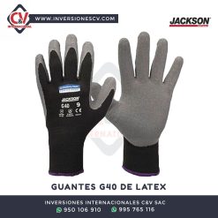GUANTES JACKSON G40 DE LATEX