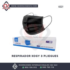 Respirador Kogy 3 Pliegues