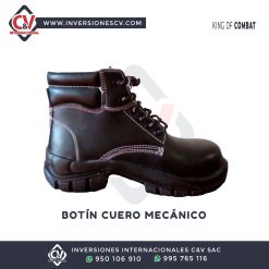 BotÍn De Cuero MecÁnico