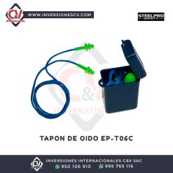 Tapon De Oido C/estuche Ep-t06c Steelpro