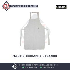Mandil Descarne - Blanco