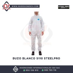 Buzo Blanco S110 Steelpro