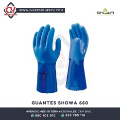 Guantes De Pvc Showa 660