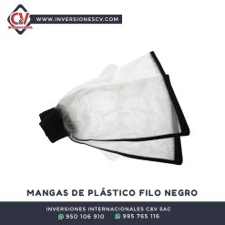 Mangas PlÁstico De Filos Negros
