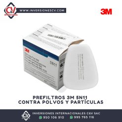 Prefiltros 3m 5n11 Contra Polvos Y PartÍculas