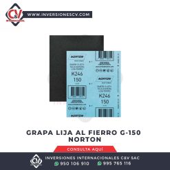 Grapa Lija Al Fierro Norton