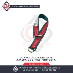 Conector De Anclaje Aj450a De 3 Pies Protecta