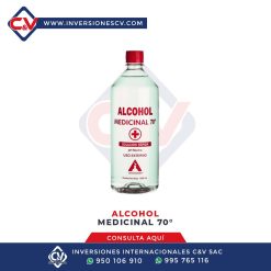 Alcohol Medicinal 70° SoluciÓn (1 Litro)