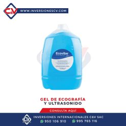 Ecovibe Gel De EcografÍa Y Ultrasonido (1 GalÓn) Celeste