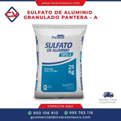 Sulfato De Aluminio Granulado Pantera Tipo A