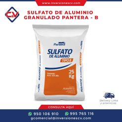 Sulfato De Aluminio Granulado Pantera Tipo B