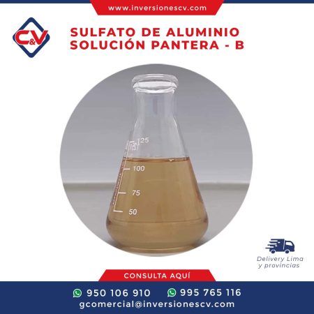 SULFATO DE ALUMINIO SOLUCIÓN PANTERA TIPO B