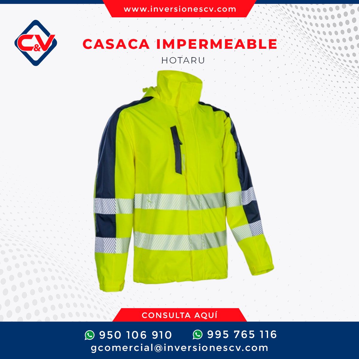 CASACA IMPERMEABLE HOTARU