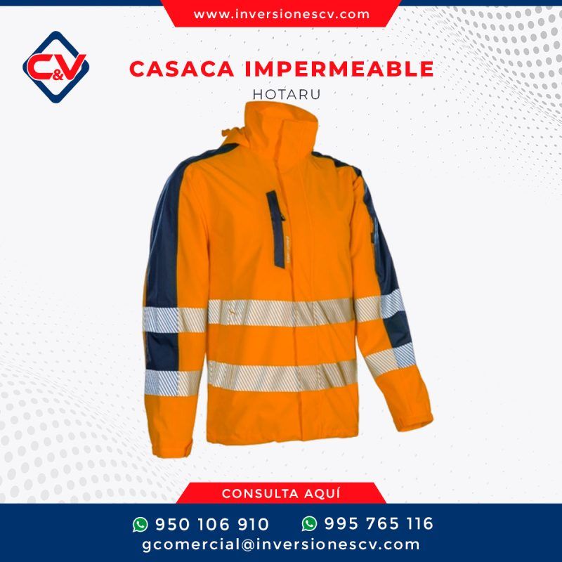 CASACA IMPERMEABLE HOTARU - Imagen 2