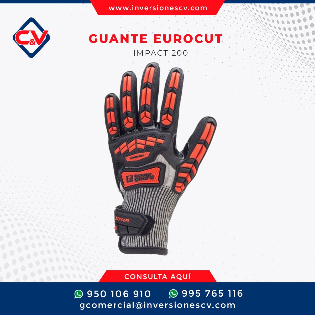 GUANTE EUROCUT IMPACT 200