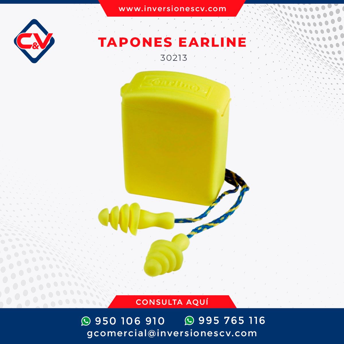 TAPONES EARLINE 30213