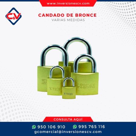 CANDADO DE BRONCE (VARIAS MEDIDAS)