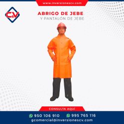 Abrigo De Jebe Y PantalÓn De Jebe
