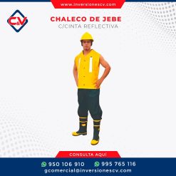 Chaleco De Jebe C/cinta Reflectiva