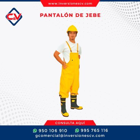 PANTALÓN DE JEBE