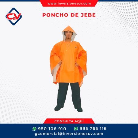 PONCHO DE JEBE