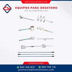Accesorios Para Desatoro De Alcantarillas