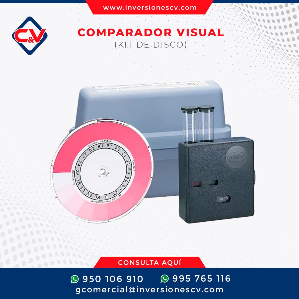 Comparador Visual (Kit de Disco)