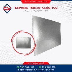Espuma Termo-acÚstico Aluminizado Nbr