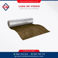 Lana De Vidrio “knauf Insulation” Con Foil Aluminio