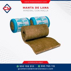 Manta De Lana Mineral Con Malla