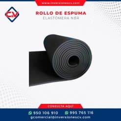 Rollo De Espuma ElastÓmera Nbr